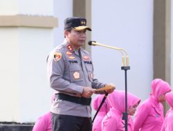 Kapolda Sumsel Pimpin Upacara Korp Raport Kenaikan Pangkat Pamen Pama dan Bintara Anggota Polri Polda Sumsel