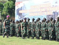 Kodiklatal Didik 858 Pemuda Terbaik Bangsa Menjadi Calon Prajurit TNI AL