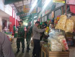 Kembali Sambangi Pasar Bekonang, petugas Mojolaban Sisir Kios Penjual Minyak Goreng