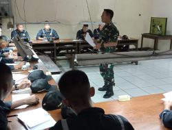 Siswa Dikmaba TNI AL Angkatan ke-41/2 TA 2021 Pusdiktek Latihan Praktek Pengelasan dan Instalasi Listrik