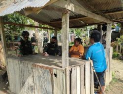 Membangun Kebersamaan Di Tanah Papua, Satgas Pamtas Yonif 711/Rks Berikan Ini