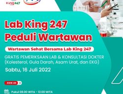 Gandeng IMO-Indonesia, King Lab247 Periksa Kesehatan Gratis Para Wartawan