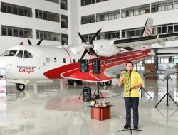 Kunjungi PT Dirgantara Indonesia, Bamsoet Jajaki Pembelian Pesawat CN-235 Untuk Armada Cargo Black Stone Airline
