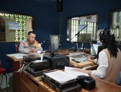 Melalui Talk Show Radio Diah Rosanti, Polda Kalbar Adakan Sosialisasikan Penanganan Wabah PMK