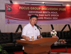 Dir Intelkam Polda Sumsel Membuka Acara Kegiatan Focus Group Discuss (FGD)
