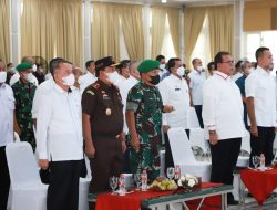 Pangdam I/BB Hadiri Pelantikan dan Pengukuhan Panitia Inti PB PON XXI/2024 Sumut-Aceh Wilayah Sumut