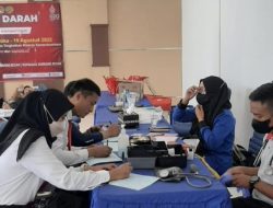 Wujud Kepekaan Sosial, Lapas Sumbawa Besar Ikuti Kegiatan Donor Darah Rangkaian HDKD Ke-77