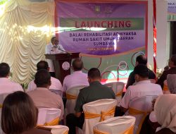 Sarana Rehabilitasi Penyalahgunaan Narkotika, Kalapas Sumbawa Besar Hadiri Peresmian Balai Rehabilitasi Adhyaksa