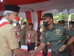 Gubernur Jawa Tengah Hadiri Upacara HUT Pramuka Ke- 61 di Boyolali