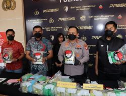 Satuan Narkoba Polres Metro Jakarta Barat Kembali Berhasil Menggagalkan Peredaran Narkoba