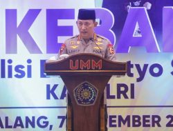 Kunjungan Kapolri ke Kabupaten Malang, Begini Pesan Yang Disampaikan Kepada Angkatan Muda Muhammadiyah UMM