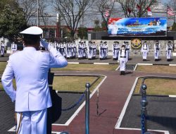 Lantamal V Gelar Upacara Peringatan HUT Ke-77 TNI AL