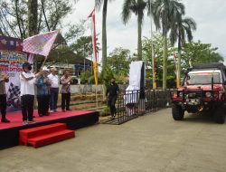 Gubernur Kalbar Bersama Kapolda Kalbar dan Pangdam XII/Tanjungpura Melepas Peserta Rally Wisata Bhakti Bhayangkara Khatulistiwa