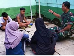 Koramil Nogosari Berikan Motivasi Kepada Pemuda Pemudi Yang Ingin Daftar TNI