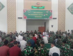 Kodam XVIII/Kasuari Gelar Doa Bersama Dalam Rangka HUT ke-77 TNI