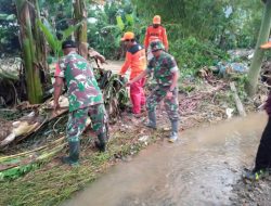 Instensitas Hujan Yang Cukup Tinggi Akibatkan Banjir Luapan Sungai Purwo Desa Pujiharjo Kec. Tirtoyudo