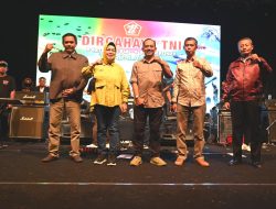 Konser Kerakyatan HUT TNI Ke- 77 Kodim 0726/Sukoharjo Bentuk Kedekatan TNI-Rakyat