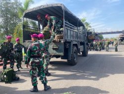 Tumbuhkan Kemanunggalan TNI dan Rakyat Prajurit MENART 2 MAR Laksanakan TMMD Ke- 115