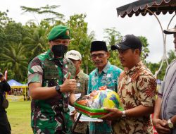 Danrem 071 : TMMD Bantu Pemerintah dan Untuk Memotivasi Tingkatkan Kesejahteraan Masyarakat Serta Kemanunggalan TNI-Rakyat