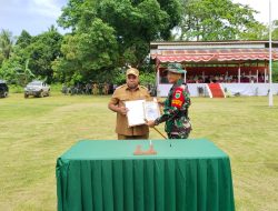Penjabat Bupati Tambrauw Resmi Membuka TMMD Ke- 115 TA 2022 Di Kampung Bama Distrik Bamusbama 