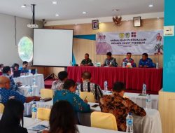 Pasiter Kodim 1013/Mtw Hadiri Kegiatan Sosialisasi Peremajaan Kelapa Sawit Di Kabupaten Barito Utara