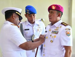 Kolonel Marinir Budiarso, S.E., Resmi Menjabat Wadan Lantamal XII