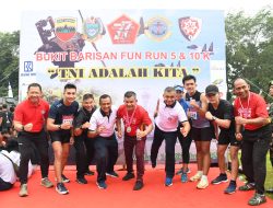 Gebyar HUT ke- 77 TNI Ta 2022 digelar kegiatan Fun Run dan TNI Expo dilapangan Benteng Medan