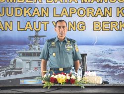 Jajaran Keuangan Kodiklatal Ikuti Rakernisku II TNI AL TA 2022 Di AAL