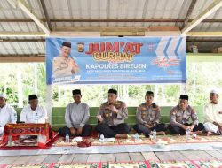 Jumat Curhat Bersama Masyarakat Matang Kuli, Kapolres Aceh Utara Terima Aspirasi dan Keluhan Dari Masyarakat