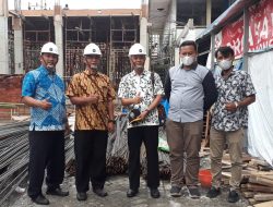 Anggota Pembina Bidang Umum Yayasan Hang Tuah Tinjau Pembangunan Sarpras Satdik-Satdik Cabang Surabaya