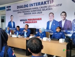 Demokrat Sumsel Gelar Dialog Interaktif terkait Bacaleg dan Persiapan Pelantikan 17 DPC Kabupaten Kota