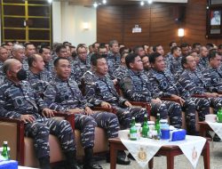 Komandan Kodiklatal Hadiri Entry Briefing Kasal Laksamana TNI Muhammad Ali