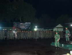 Dandim Boyolali Pimpin Prajuritnya Untuk Pengaman Tahun Baru