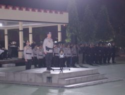 Kapolda Pimpin Upacara Penyambutan 105 Personel Brimob Sumsel, Usai Jalani Tugas Operasi Damai Cartenz-2022 Polda Papua