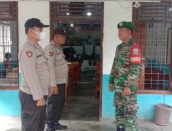 Pengamanan Personel Gabungan TNI-Polri Monitor Giat Misa Minggu Tahun Baruan Di Gereja GPIN Immanuel