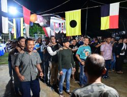 Jelang Detik – Detik Pergantian Tahun, Prajurit Lantamal XI dan Keluarga Meriahkan Dengan Hiburan dan Doa Bersama