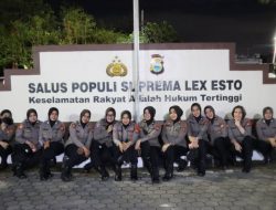 Wujudkan Kantibmas, Personil Polres Pelabuhan Makassar lakukan Pengamanan di Gereja- Gereja