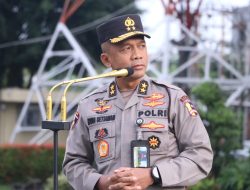 Wakapolda Sumsel Pimpin Upacara Apel Pagi Personel Jajaran