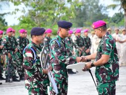 Danlantamal XI Merauke Pimpin Apel Khusus