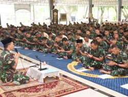 Awali Kerja Di Januari 2023, Prajurit Kodiklatal Doa Bersama Mohon Kelancaran