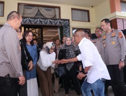 Kapolda Sumsel Beserta Jajaran Mengantar Kepergian Irjen Pol Rudi Setiawan