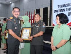 Pangdam XII/Tpr Pimpin Sertijab Pejabat Golongan IV