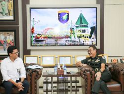 Pangdam XII/Tpr Terima Kunjungan Silaturahmi Kepala BPPW Kalbar