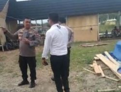 Kaporles Pali AKBP Efrannedy Bersama PJU Tinjau Proses Pembangunan Masjid Asya’iddiyah