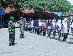 Babinsa Kemusu Berikan Materi Wasbang di SMK N I Kemusu