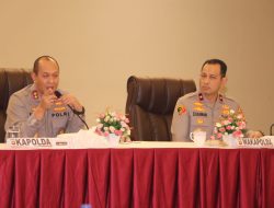Kapolda Sumsel Berikan Arahan Kinerja Polri Kepada PJU dan Kaporles/Tabes Jajaran