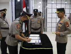 Serah Terima Jabatan 5 Pejabat Utama dan 8 Kapolresnya Jajaran Polda Kalbar di Pimpin Oleh Kapolda
