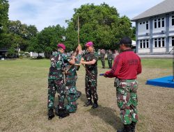 Komandan Kodikmar Buka Latihan Praktek Dikkomando 170 Dikmaba Angkatan XLII Gelombang 1 Kejuruan Infanteri Marinir TA. 2022