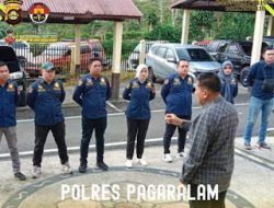 Polres Pagaralam Polda Sumsel, Melaksanakan Apel Di Pimpin Langsung Oleh Kasat Narkoba