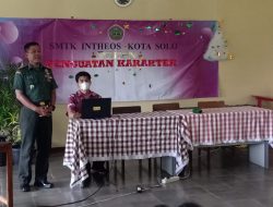 Danramil 02/Banjarsari Berikan Materi Wawasan Kebangsaan Kepada Siswa SMK Intheos